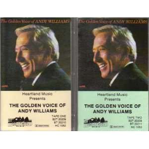  The Golden Voice of Andy Williams (2 Audio Cassette Tape 