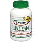 Liverite Liver Aid Dietary Supplement 90 Tablets