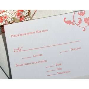   sugar plum napa valley custom letterpress reply cards Arts, Crafts