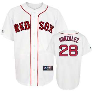  Majestic Adrian Gonzalez Boston Red Sox Youth Replica Jersey 