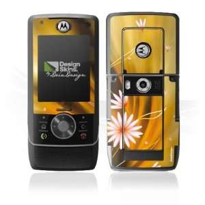   Design Skins for Motorola Z8   Flower Blur Design Folie Electronics