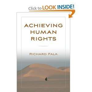  Achieving Human Rights byFalk Falk Books