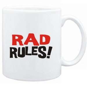  Mug White  Rad rules  Male Names