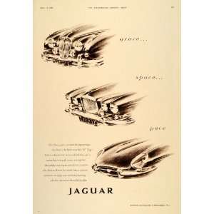  1962 Ad Jaguar Models Mark 2 10 E Type Sports Car 