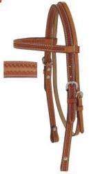 Billy Cook Camo Border Tooled 3/4 Headstall  