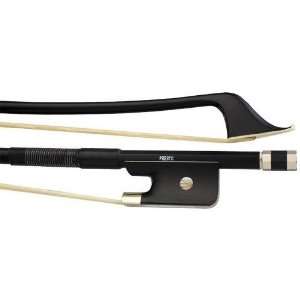  Presto Bass Bow Black 1/2 Size German Musical Instruments