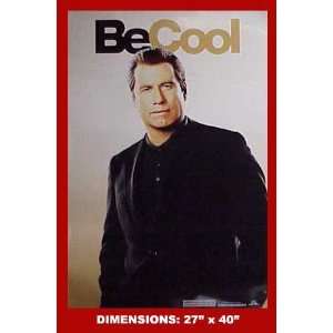  BE COOL John Travolta Movie Poster 27x40 Everything 