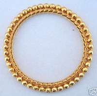   ANTIQUE TRIBAL OLD 22 CT GOLD BRACELET BANGLE RAJASTHAN INDIA  