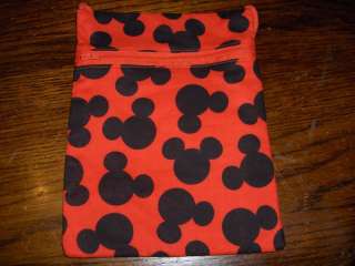 Mickey Mouse fabric purse bag tablet kindle case 1  
