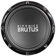 Hifonics Brutus BRZ12D4 12 1200 Car Stereo Subwoofer + Vented Sub Box 