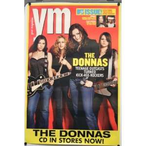 The Donnas   Ym Magazine Cover Poster