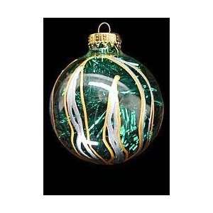  Enchantment Design   Hand Painted   Heavy Glass Ornament 