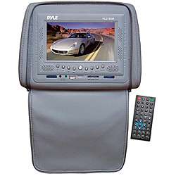 Pyle 7 inch LCD Monitor Adjustable Headrests with DVD/ IR/ FM 