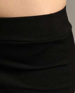 NEW Chic Hugging Pencil Stretch Ribbed Knit Knee Skirt  