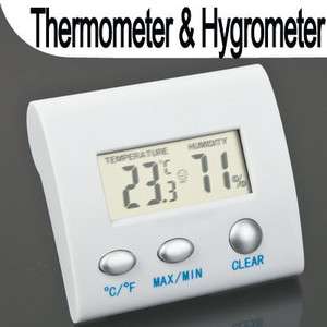 Digital LCD Thermometer Temperature Humidity Meter Hygro Hygrometer 