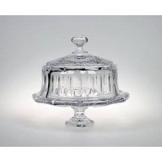  Shannon Crystal Cake Stand/Dome 4 in 1