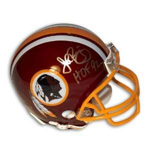  Autographed John Riggins Washington Redskins HOF Mini 