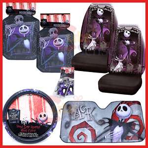 NBC Jack Car Seat Covers Set Auto Accessories w/Shade  