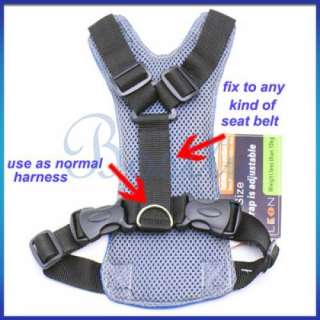 Dog Pet Safety Seat Belt Car Harness 3 in1 Multifunction Harness All 