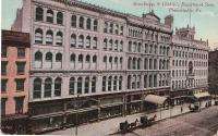 Postcard of Strawbridge & Clothiers Department Store Philadelphia PA