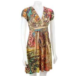 Sam & Max Womens Short sleeve Sublimation Dress  
