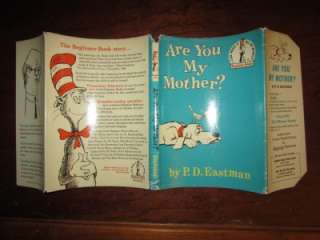 Are You My Mother Dr. Seuss HC/Dj Early Ed. P.D. Eastman  