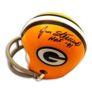 Jan Stenerud Autographed/Hand Signed Green Bay Packers Mini Helmet 