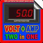 50V/100A RED LED DIGITAL SOLAR PANEL CURRENT AMP METER AMMETER 