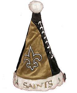 Colorblock Santa Hat   New Orleans Saints  