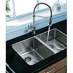 Vigo Modern Pull out Spiral Kitchen Faucet  