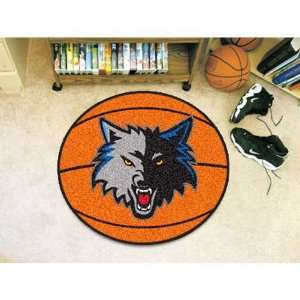  Minnesota Timberwolves NBA Basketball Mat (29 diameter 