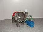 Vintage 1950s Battery Operated Ball Blowing Circus Elephant