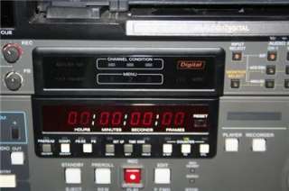 Sony DVW A500 Digital Betacam Editing Player / Recorder  