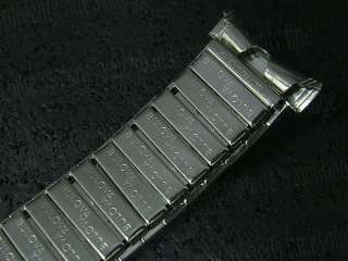NOS 3/4 Bulova Stainless Steel 70s Vintage Watch Band  