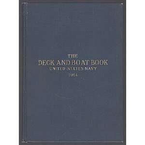  THE DECK AND BOAT BOOK Navy Department Books