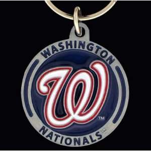   Nationals Key Ring   MLB Baseball Fan Shop Sports Team Merchandise