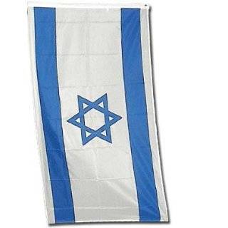 Israel National Country Flag   3 foot by 5 foot Polyester (New)