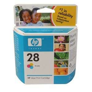 HP O   Inkjet   Cartridge   #28   Color   DJ 3320   3420Series   190 