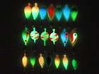 25pc.Custom Poured Red Crappie jigs1/16 #6 Glow Worm