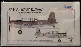 48 Planet Models VULTEE BT 13 SNV 1 VALIANT  