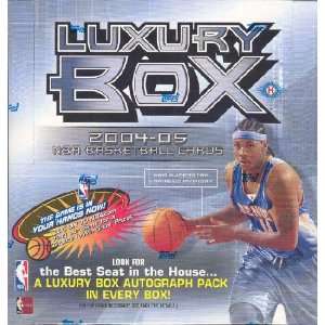  2004 05 Topps Luxury Box Basketball Unopened Hobby Box 