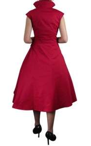 ROCKABILLY PINUP RETRO 50S SWING PARTY DRESS MAD MEN