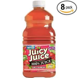 Juicy Juice Kiwi Strawberry, 64 Ounce Pet Bottles (Pack of 8)