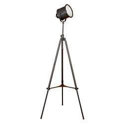 Adjustable Photographers Metal Tripod Floor Lamp  