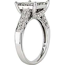 14k Gold 1ct TDW Princess cut Diamond Ring (H I J, I1 I2)   