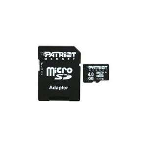  Patriot LX Series Class 10 4GB Micro SDHC Flash Card 