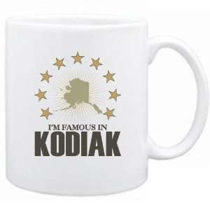  New  I Am Famous In Kodiak  Alaska Mug Usa City