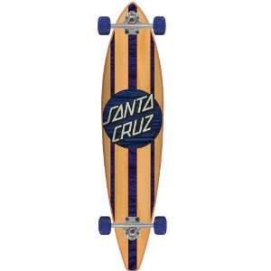  Santa Cruz Mahaka Blue Cruzer Longboard Skateboard 