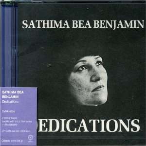  Dedications Sathima Bea Benjamin Music