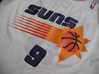 Dan Majerle 9 Phoenix Suns Champion Jersey 44 vtg White  